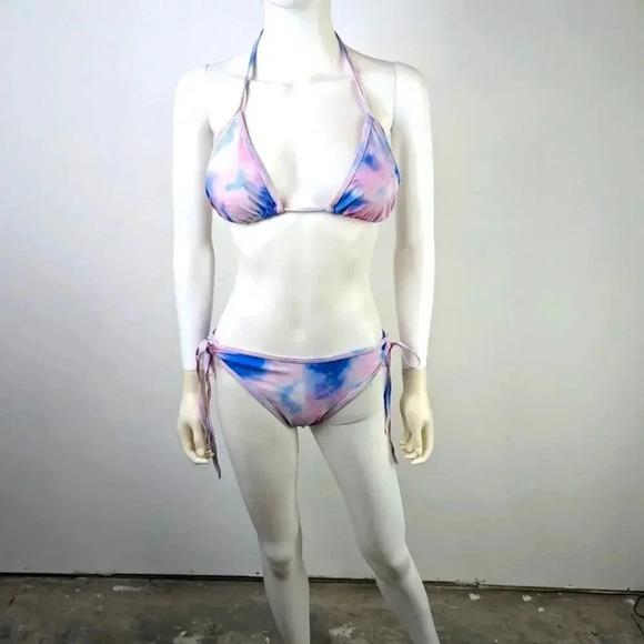 Tempt Me Tie Dye Bikini M - Picture 1 of 4